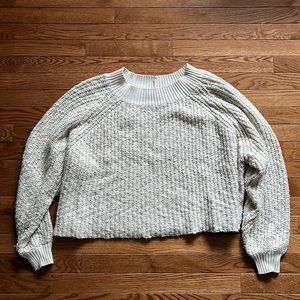 Cream sweater